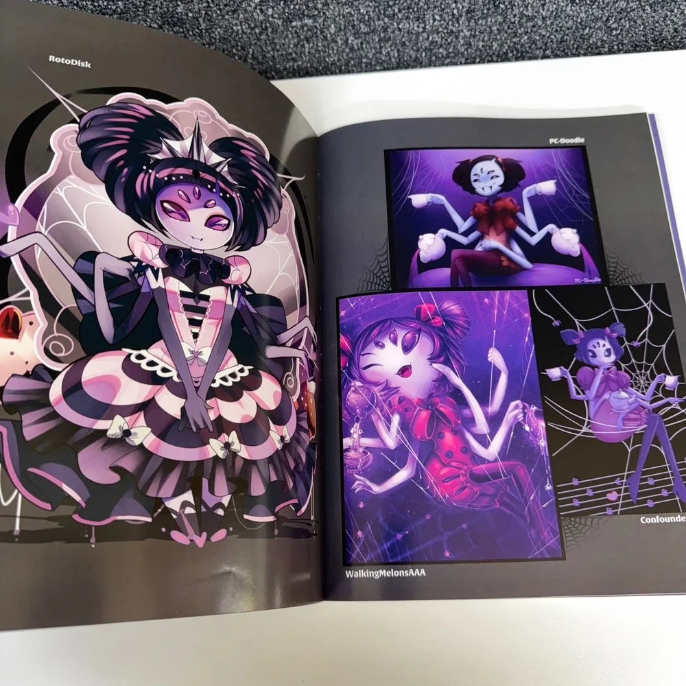 Gamers for Good Presents Undertale Fan Art Book Charity Kickstarter 1st Edition